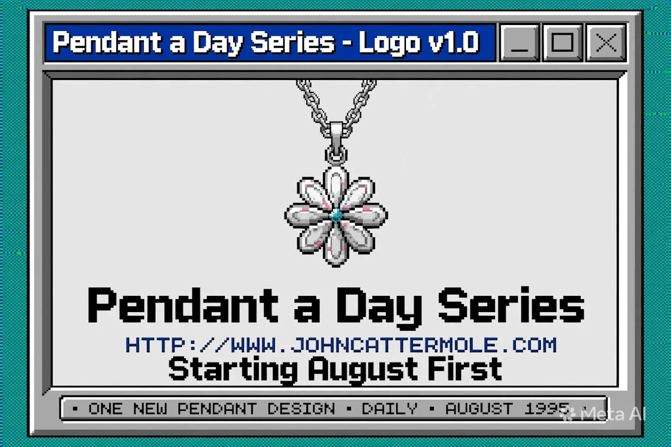 Pendant a Day series starting shortly